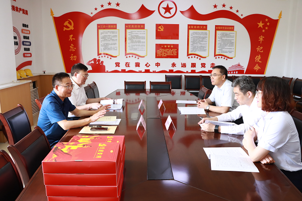 市國(guó)資委黨委委員、副主任張俊華到市恒源 熱力集團(tuán)督導(dǎo)“3+1”理論武裝體系工作
